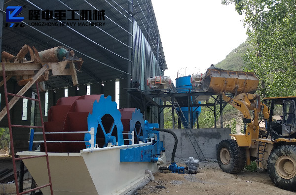 在網上購買洗砂機放心嗎？洗砂機現(xiàn)場工作視